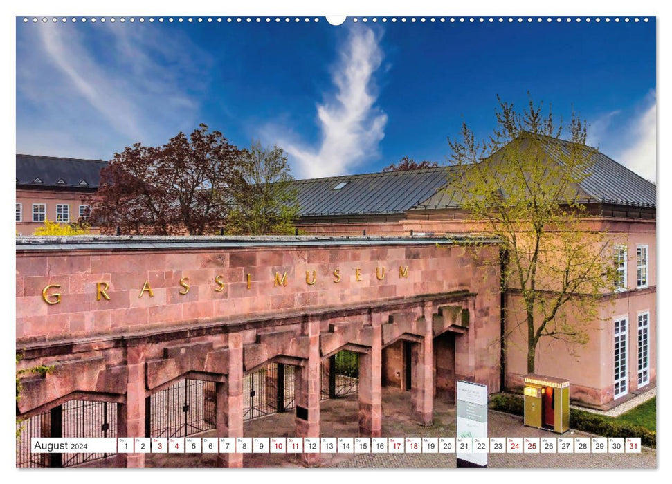 Leipzig calendar 2024 (CALVENDO wall calendar 2024) 