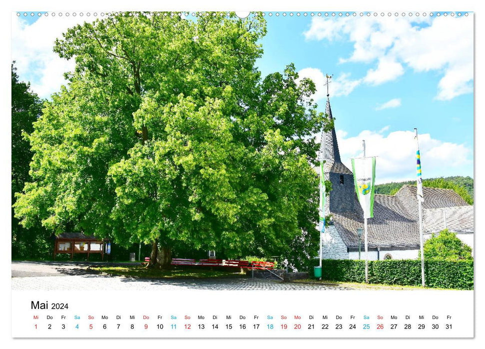 Dedenborn in the Eifel (CALVENDO Premium Wall Calendar 2024) 