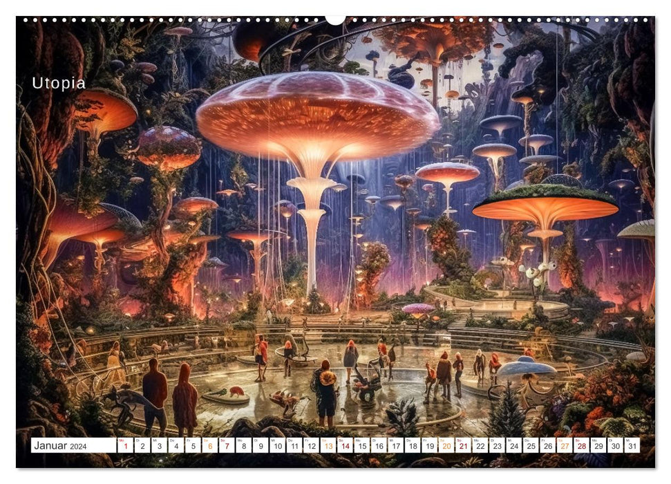 Bücher der Weltliteratur (CALVENDO Premium Wandkalender 2024)
