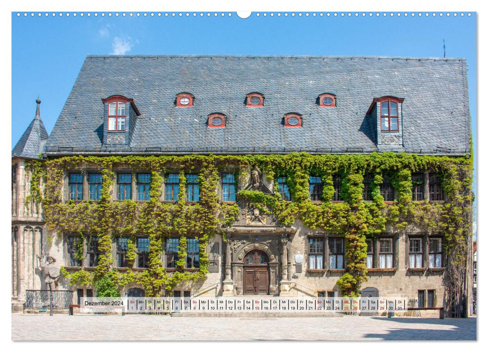 Historisches Quedlinburg - Sachsen-Anhalt (CALVENDO Premium Wandkalender 2024)