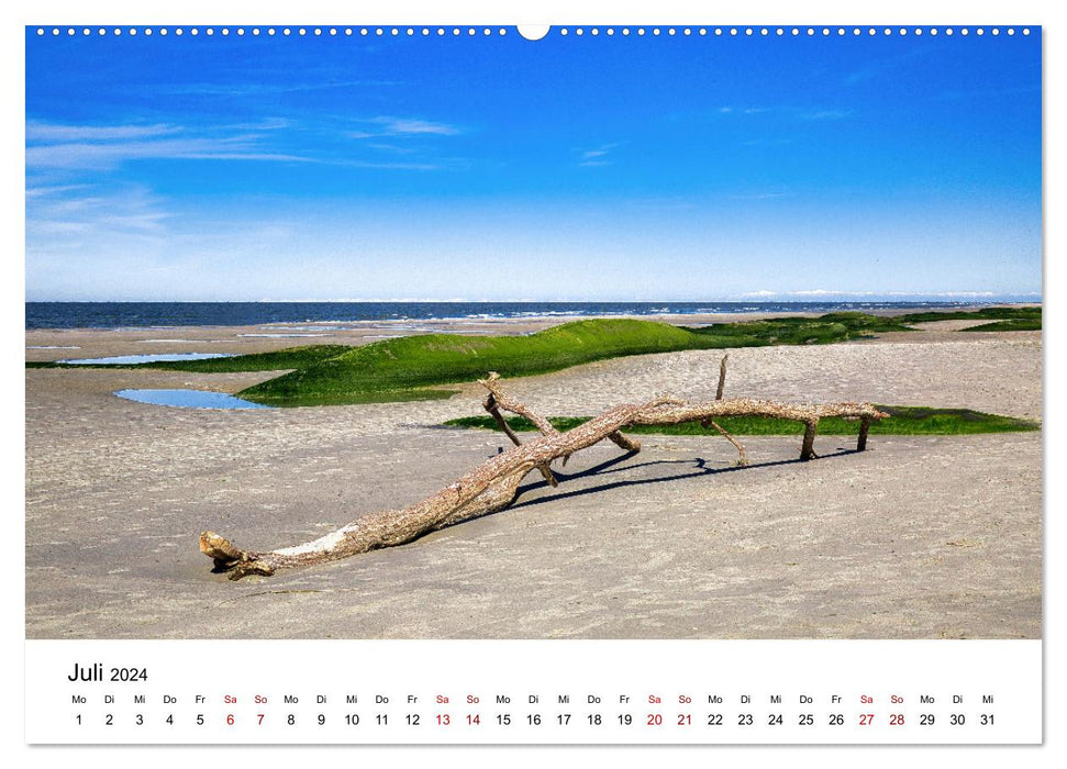 Norderney Paradies in der Nordsee (CALVENDO Premium Wandkalender 2024)