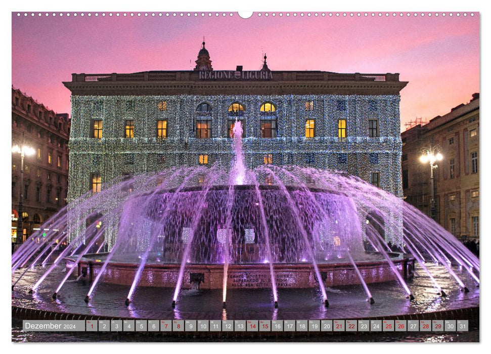 The timeless beauty of Genoa (CALVENDO wall calendar 2024) 