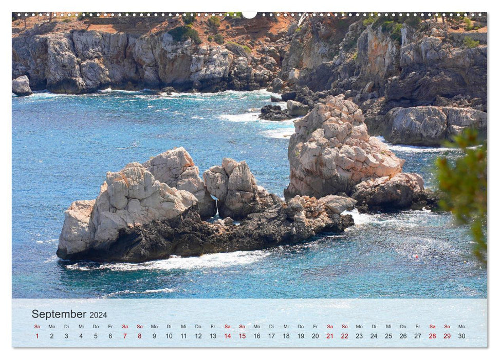 Cala Deia - Mallorca's dream bay (CALVENDO Premium Wall Calendar 2024) 