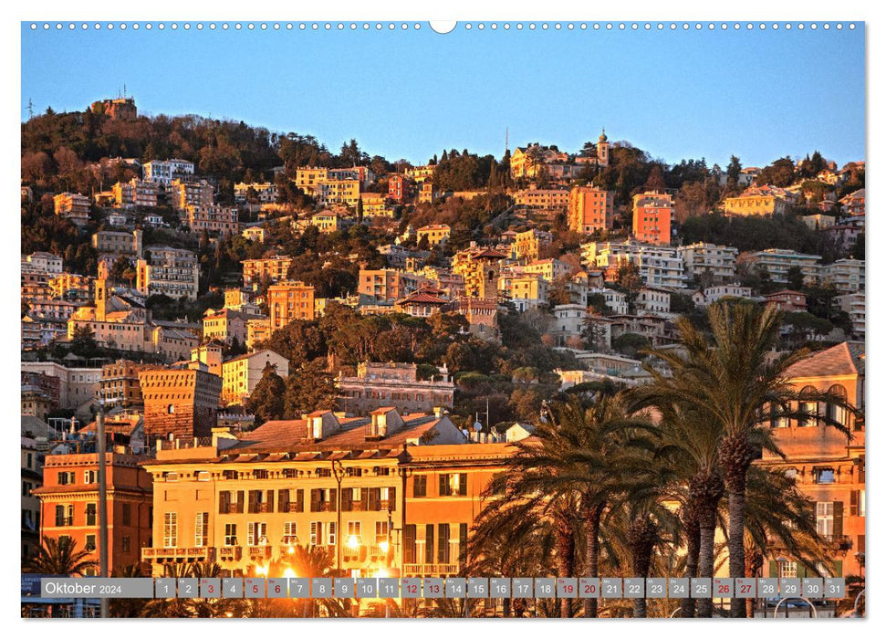 Die zeitlose Schönheit von Genua (CALVENDO Premium Wandkalender 2024)
