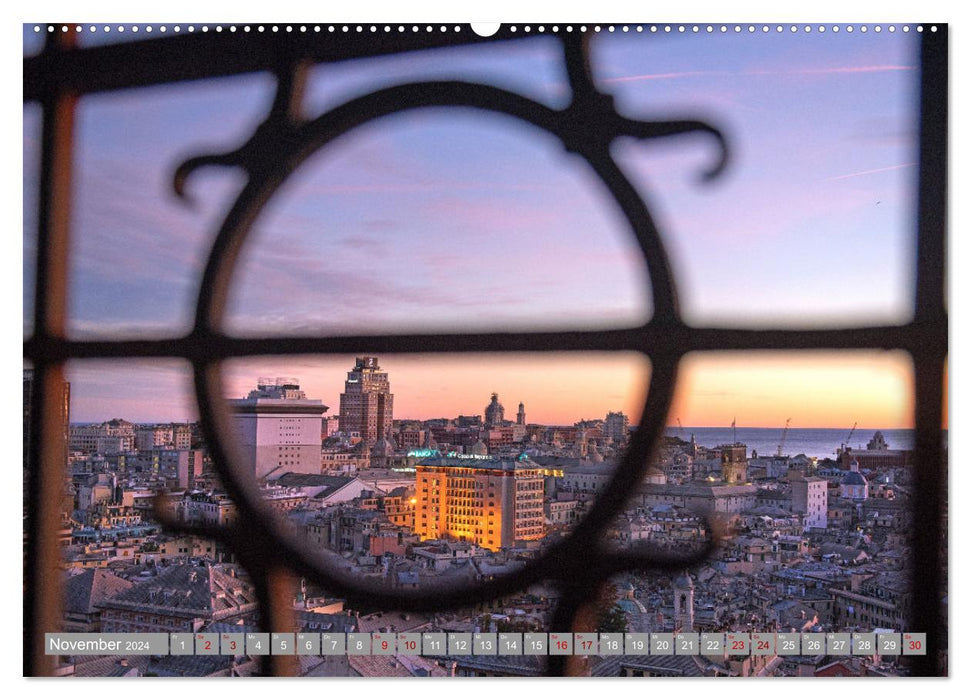 Die zeitlose Schönheit von Genua (CALVENDO Premium Wandkalender 2024)