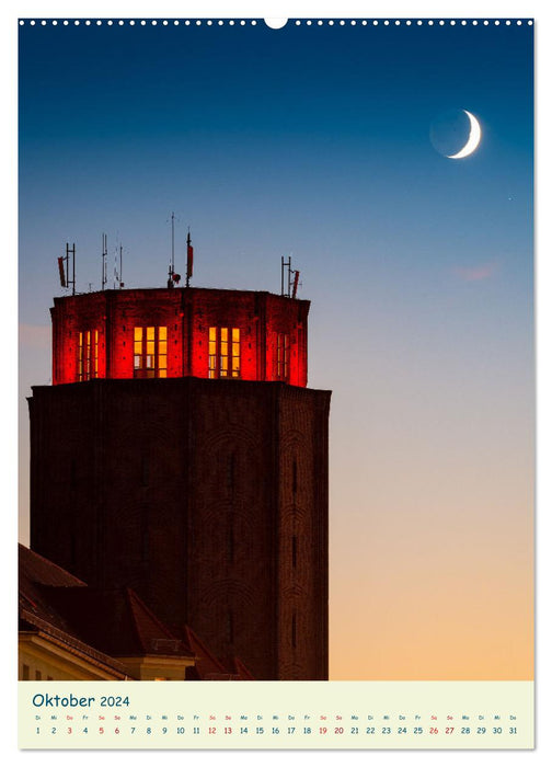 Halle/Saale - Meine Stadt im Licht (CALVENDO Premium Wandkalender 2024)