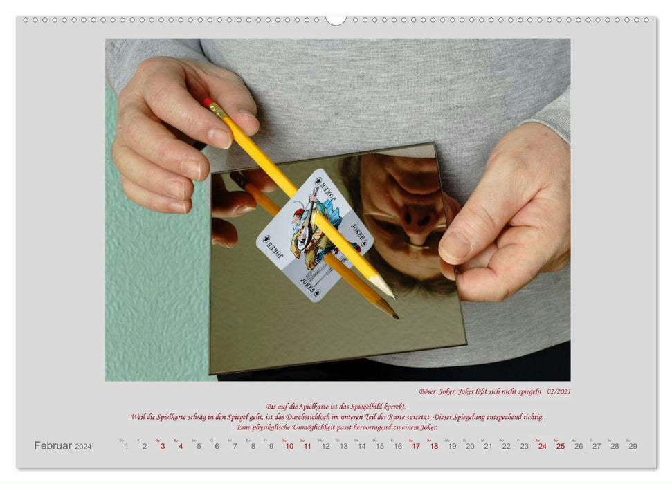 Surreale Spiegelbilder (CALVENDO Premium Wandkalender 2024)