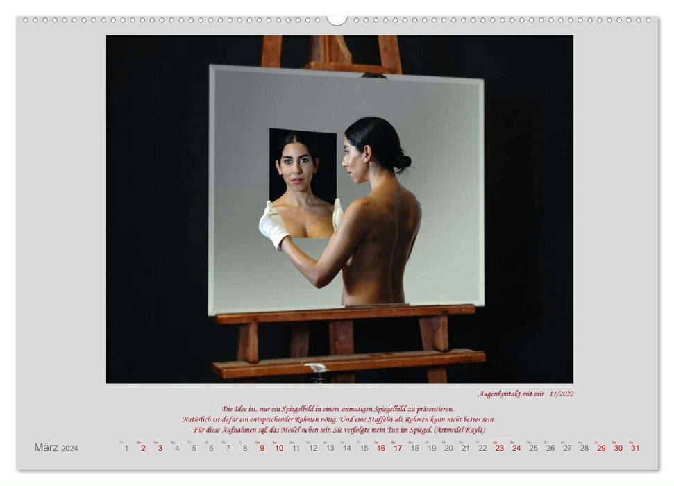 Surreale Spiegelbilder (CALVENDO Premium Wandkalender 2024)
