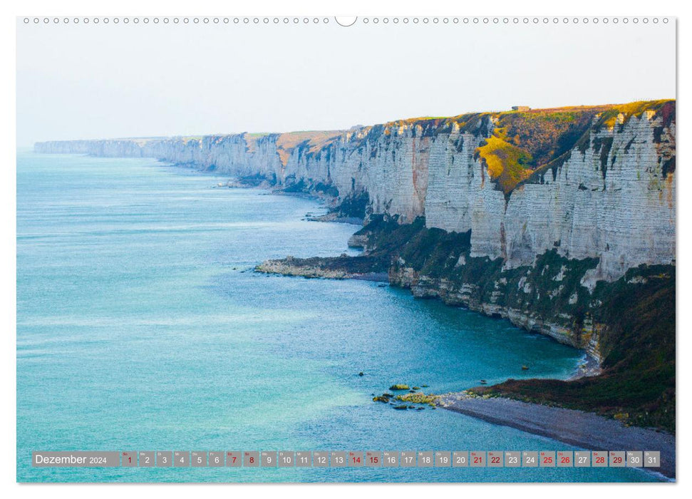 Normandie - Eine vielfältige Region (CALVENDO Wandkalender 2024)