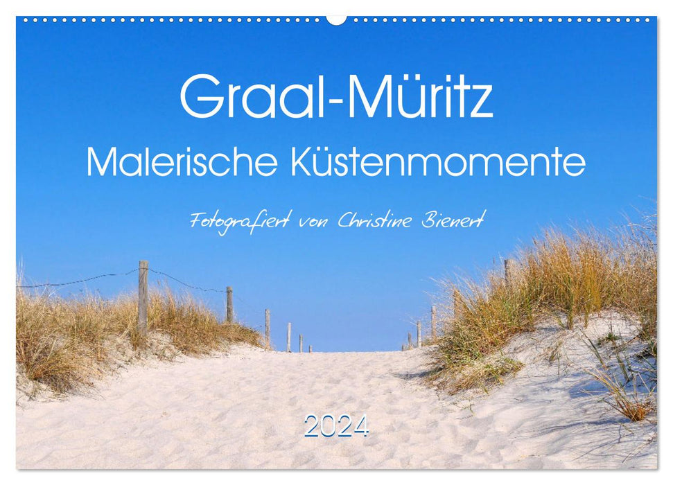 Graal-Müritz, moments côtiers pittoresques (calendrier mural CALVENDO 2024) 