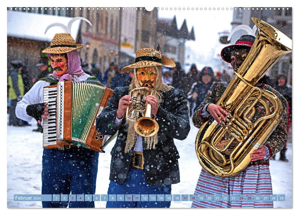 Mittenwald - Perle des Werdenfelser Landes (CALVENDO Wandkalender 2024)