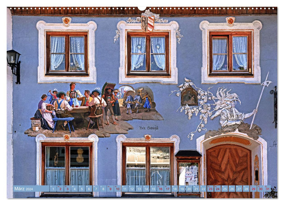 Mittenwald - Perle du Pays de Werdenfelser (Calendrier mural CALVENDO 2024) 