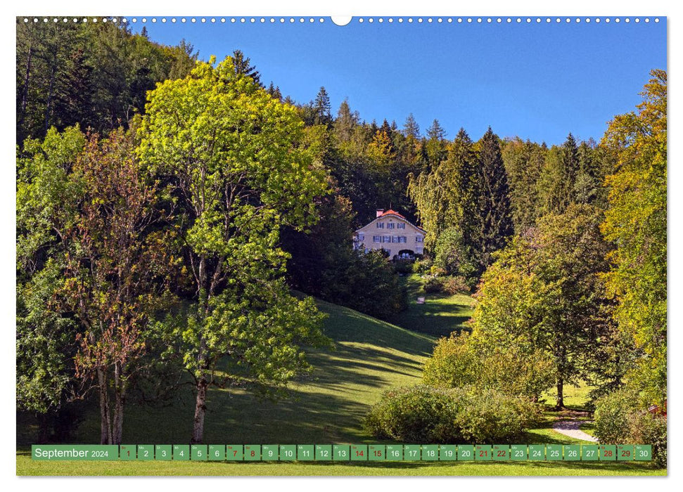 Mittenwald - Perle des Werdenfelser Landes (CALVENDO Wandkalender 2024)