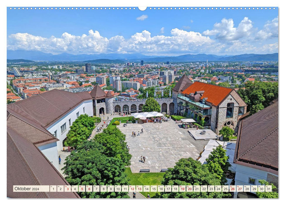 Slovenia - A visual journey through the land of contrasts (CALVENDO wall calendar 2024) 