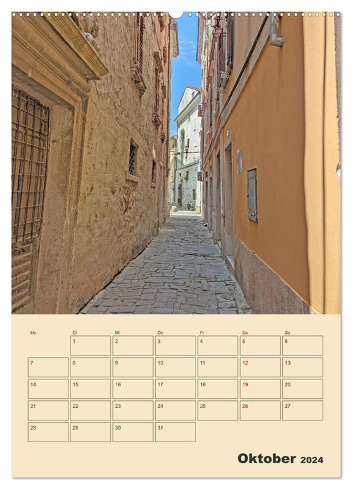 Piran, Sloweniens Perle am Mittelmeer (CALVENDO Wandkalender 2024)