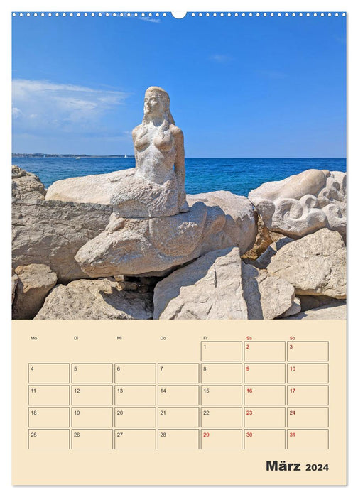 Piran, la perle de la Slovénie sur la Méditerranée (calendrier mural CALVENDO 2024) 