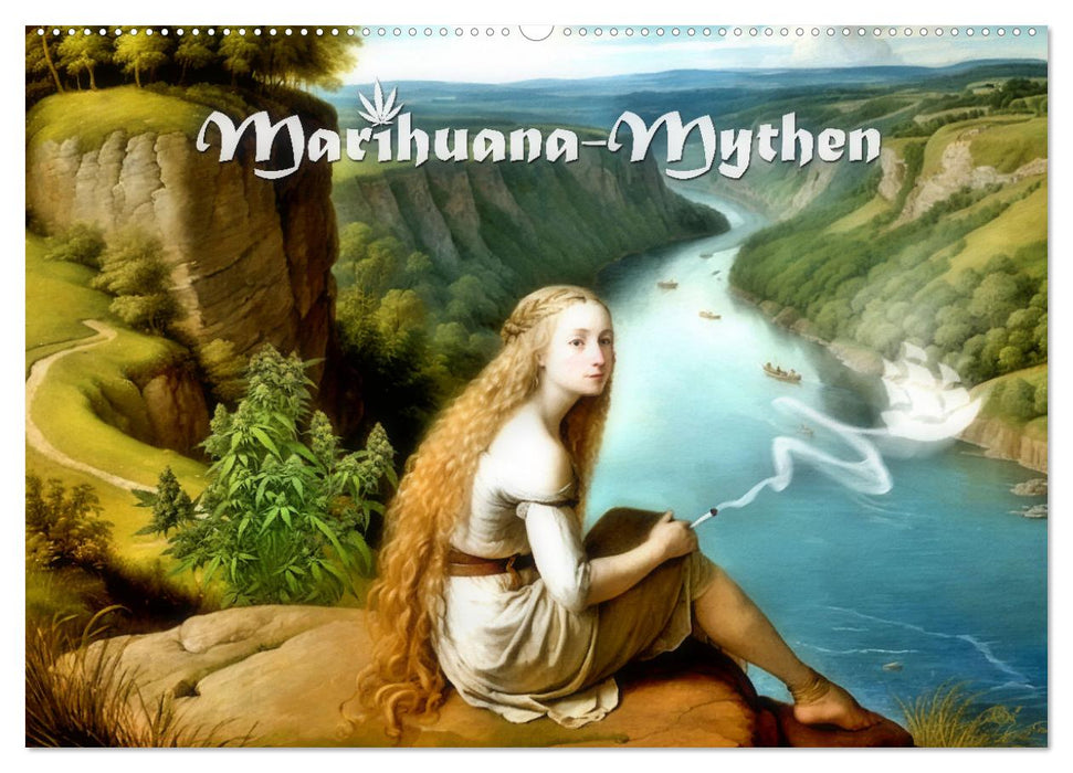 Marijuana myths (CALVENDO wall calendar 2024) 