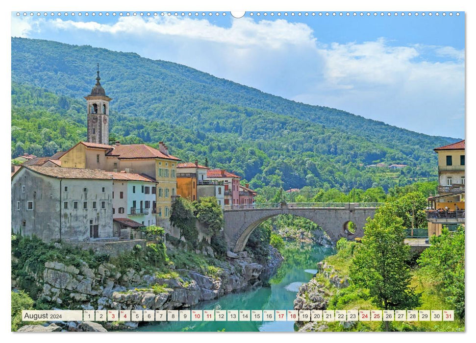 Slowenien - Eine visuelle Reise durch das Land der Kontraste (CALVENDO Premium Wandkalender 2024)