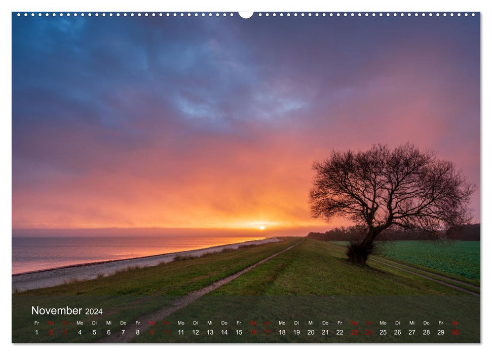 Sun and sea - sea always goes (CALVENDO Premium wall calendar 2024) 