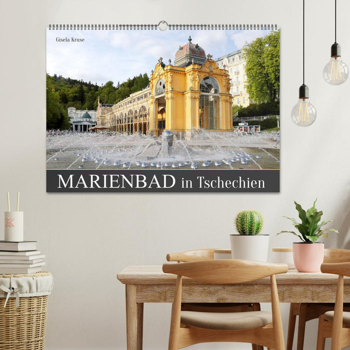 Marienbad in Tschechien (CALVENDO Wandkalender 2024)