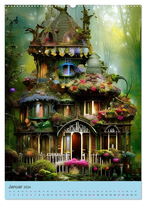 Where the fairies live (CALVENDO Premium Wall Calendar 2024) 