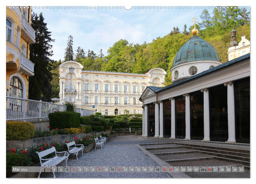 Marienbad in the Czech Republic (CALVENDO Premium Wall Calendar 2024) 