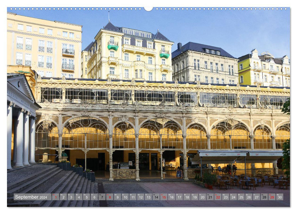 Marienbad in Tschechien (CALVENDO Premium Wandkalender 2024)