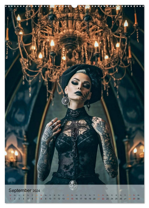 Gothic ist cool (CALVENDO Premium Wandkalender 2024)