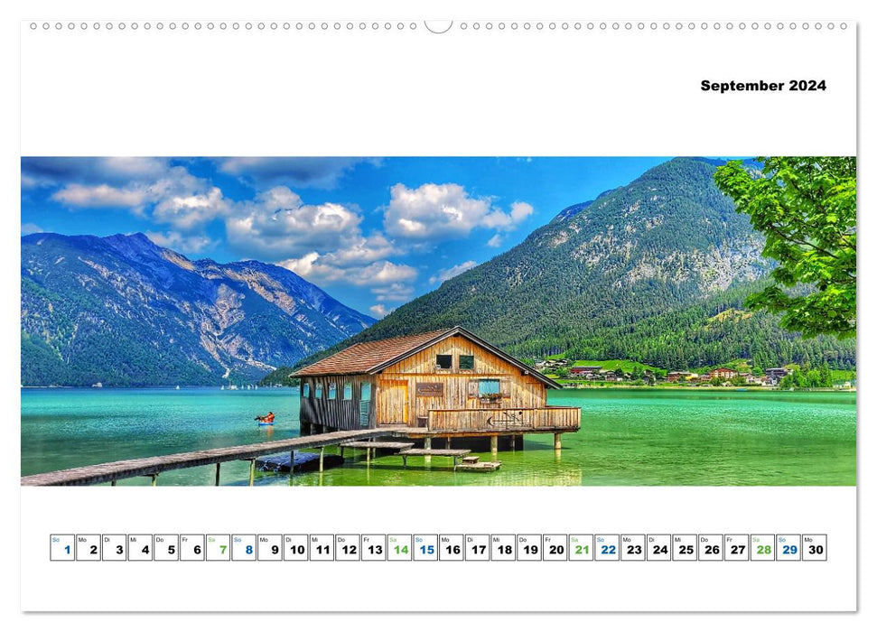 Hello TIROL Impressions panoramiques d'Autriche / Tyrol (calendrier mural CALVENDO 2024) 
