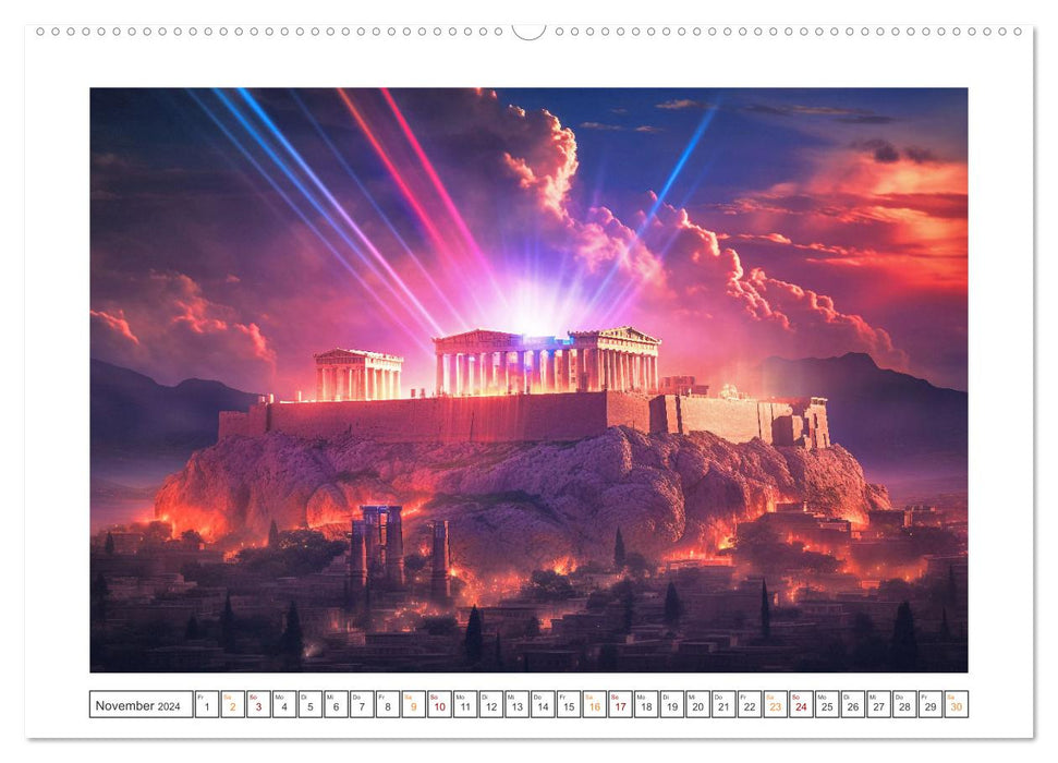 Monuments d'Europe (Calendrier mural CALVENDO Premium 2024) 