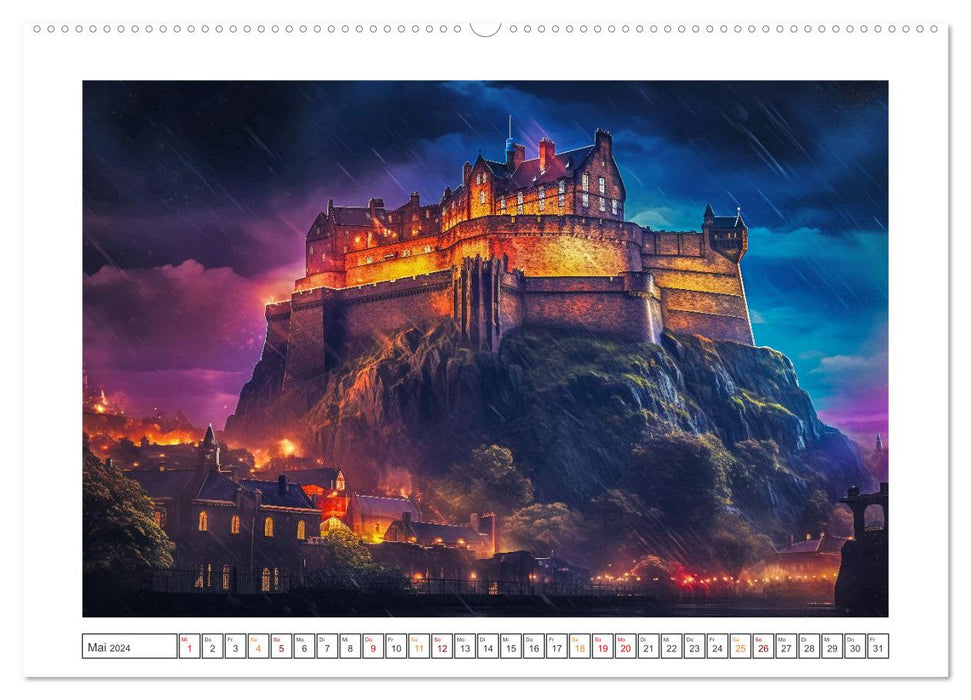 Europe's Landmarks (CALVENDO Premium Wall Calendar 2024) 