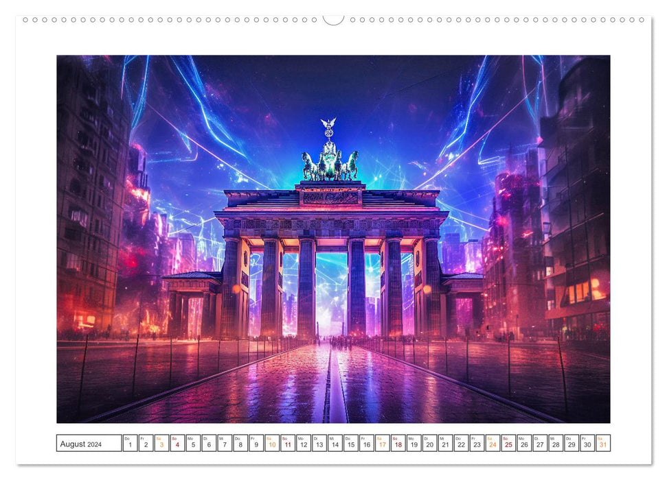 Europas Wahrzeichen (CALVENDO Premium Wandkalender 2024)