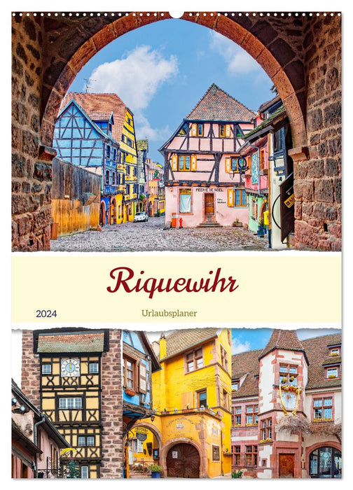Riquewihr - Agenda vacances (Calendrier mural CALVENDO 2024) 