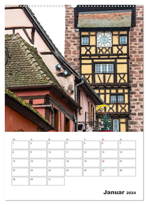 Riquewihr - Holiday planner (CALVENDO wall calendar 2024) 