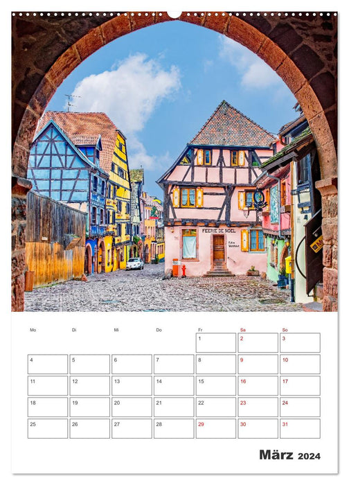 Riquewihr - Urlaubsplaner (CALVENDO Wandkalender 2024)