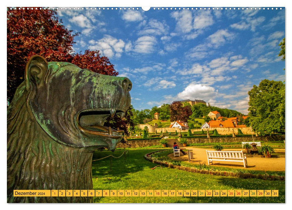 Jardins du château de Blankenburg - Une promenade dans les jardins qui fascine et inspire (Calendrier mural CALVENDO 2024) 