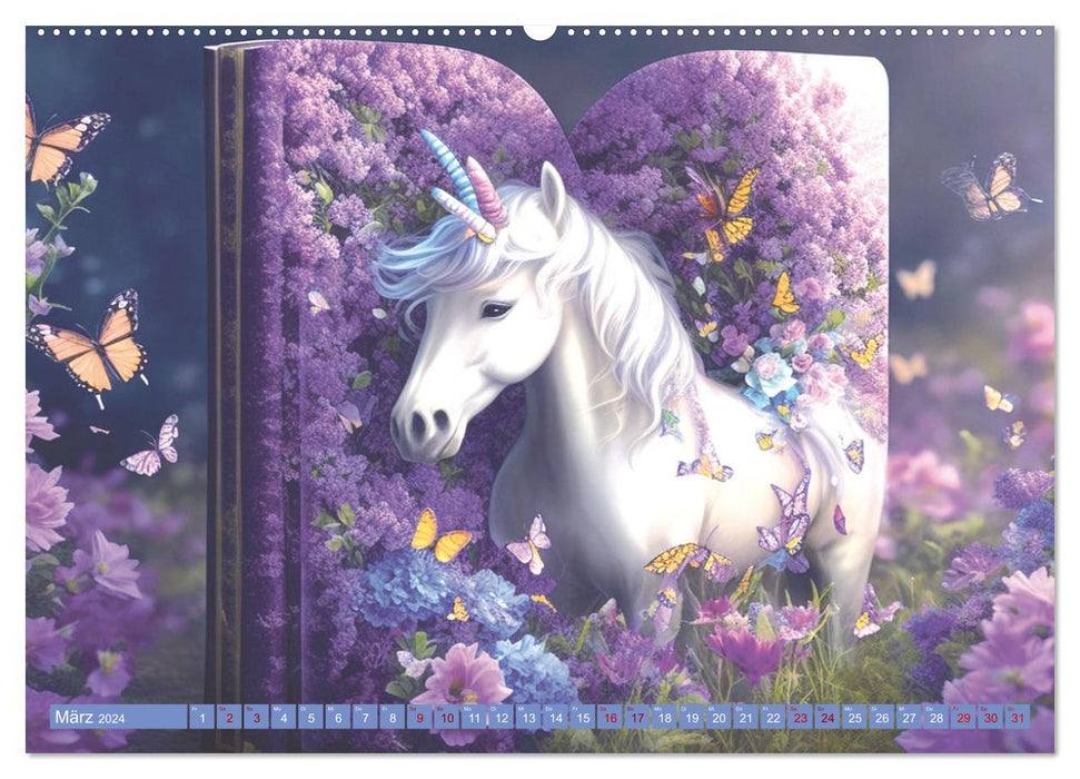 Buch-Cover-Art Fantasy (CALVENDO Premium Wandkalender 2024)
