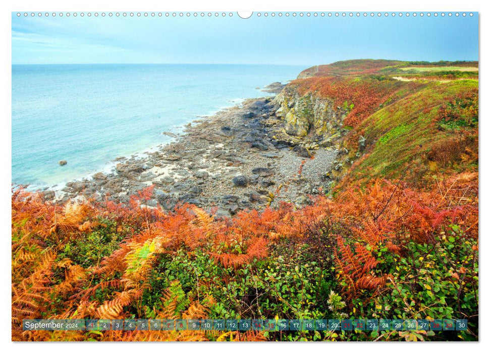 Brittany France's Rustic Peninsula (CALVENDO Wall Calendar 2024) 