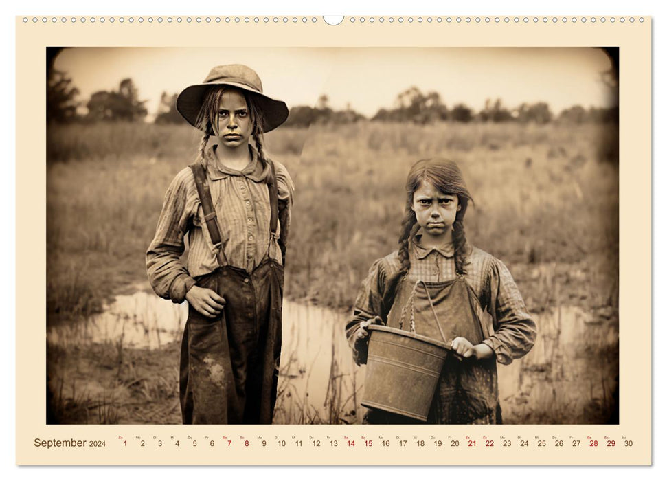 Wyoming 1890 (CALVENDO Wandkalender 2024)