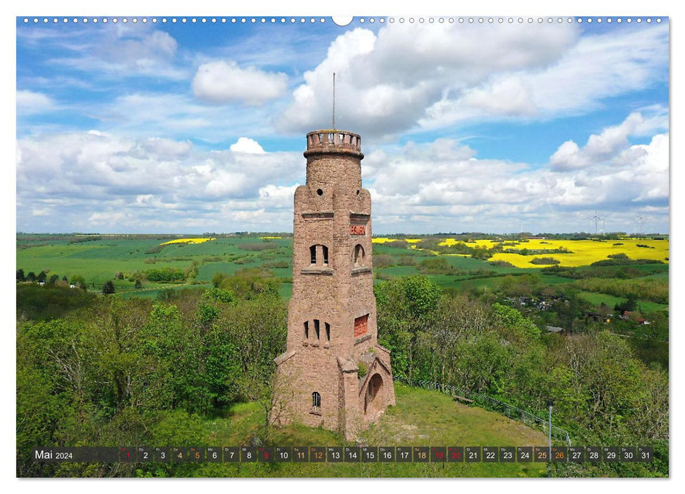 SAXONY ANHALT MENACE 2024 (Calvendo Premium Wall Calendar 2024) 