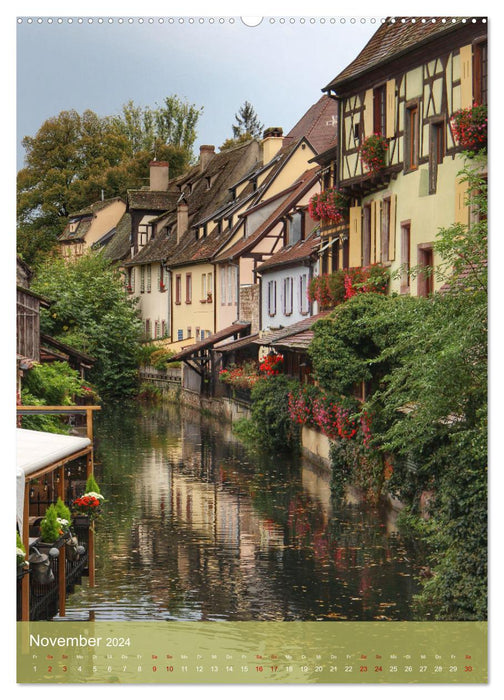 Reise durchs Elsass (CALVENDO Premium Wandkalender 2024)