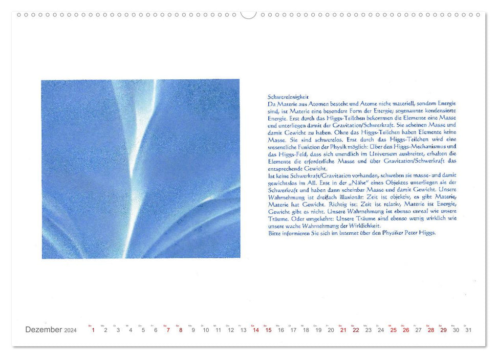 Wundervolle Wirklichkeit - Nachdenk-Kalender (CALVENDO Premium Wandkalender 2024)