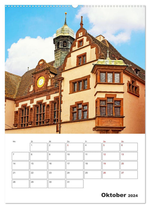 Freiburg - Reiseplaner (CALVENDO Premium Wandkalender 2024)