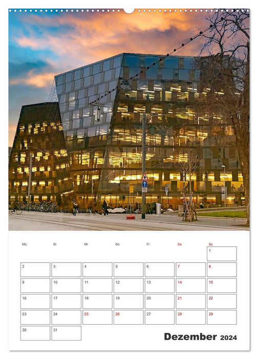 Freiburg - Reiseplaner (CALVENDO Premium Wandkalender 2024)