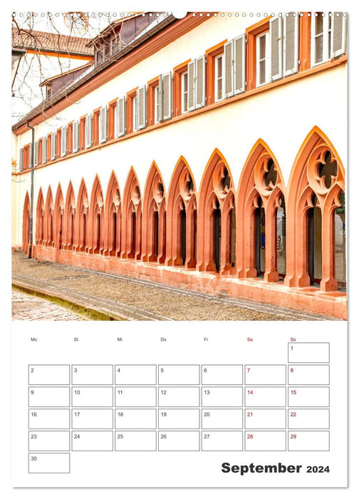 Fribourg - Planificateur de voyage (Calvendo Premium Wall Calendar 2024) 