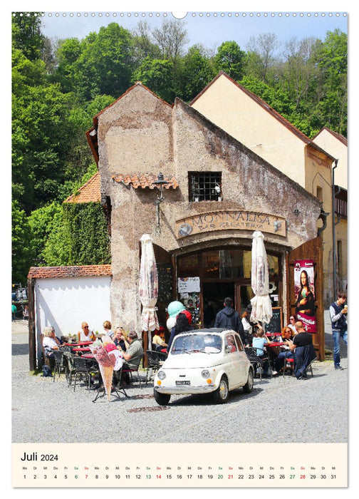 Krumlov en République tchèque – Magnifique Cesky Krumlov (Calvendo Premium Wall Calendar 2024) 