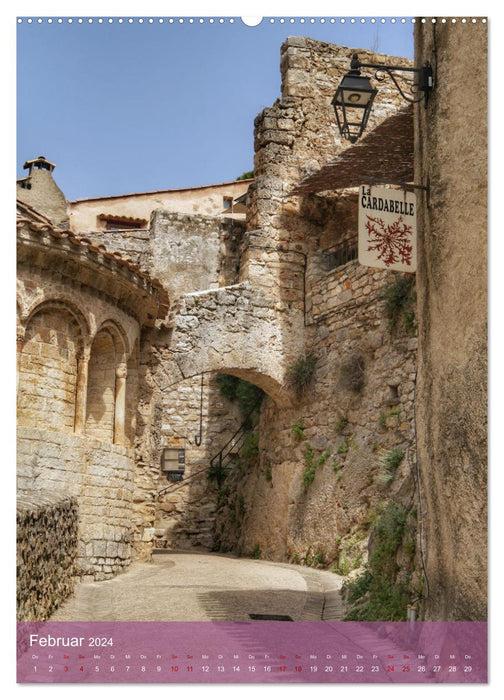 Le sud de la France près de Montpellier (Calendrier mural CALVENDO 2024) 