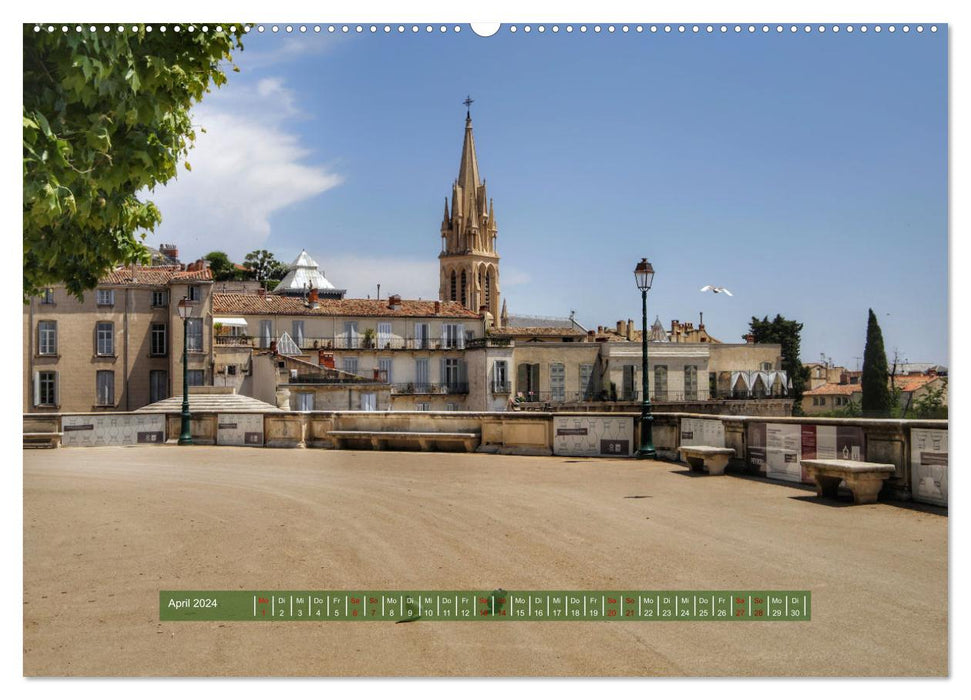 Südfrankreich - Rund um Montpellier (CALVENDO Premium Wandkalender 2024)