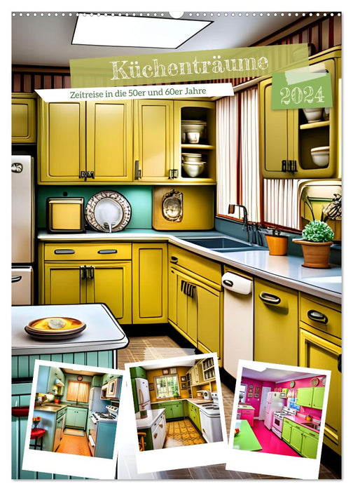 Kitchen dreams (CALVENDO wall calendar 2024) 