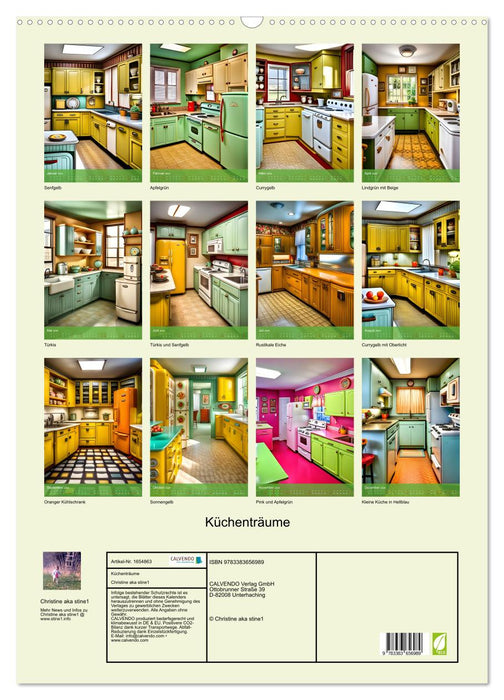 Küchenträume (CALVENDO Wandkalender 2024)